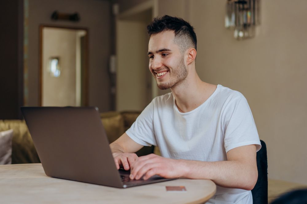 A real subscriber completing an opt-in