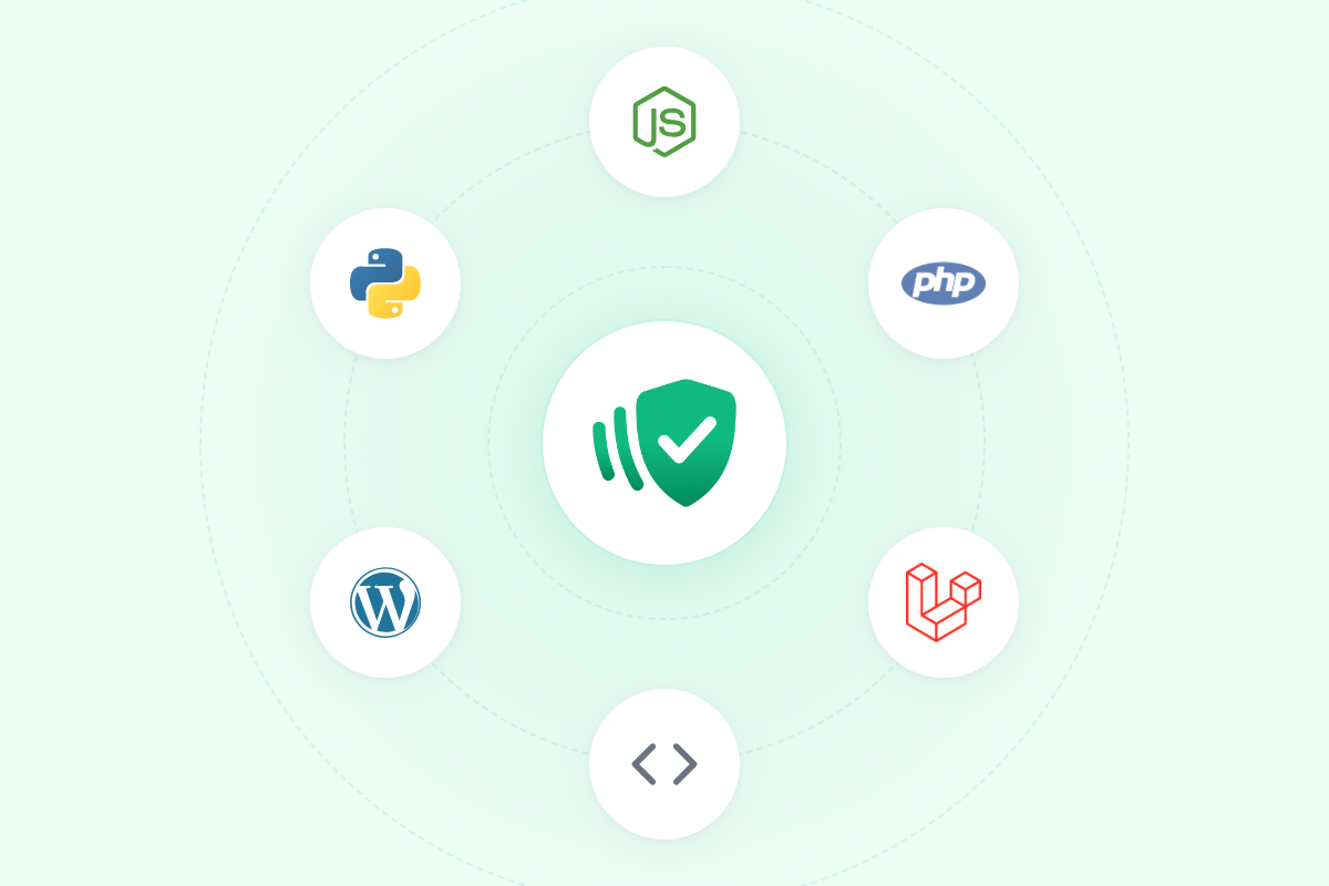 ActiveLayer shield surrounded by WordPress and other platform logos — one product protects every form on your site