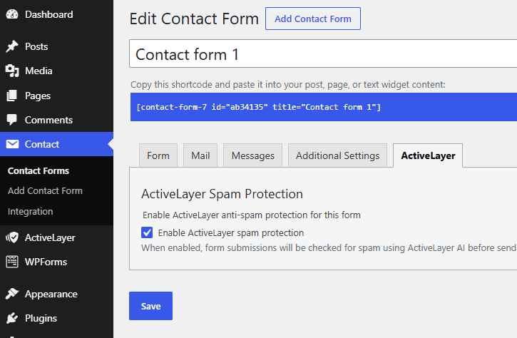 contact form 7
